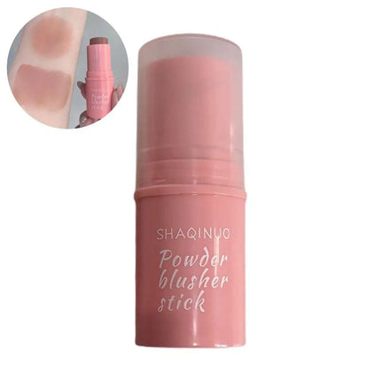 SHAQINUO 3 Colors Korean Rendering Complexion White High Punche Students Smooth Blush Stick Naturally Saturated Girl Color