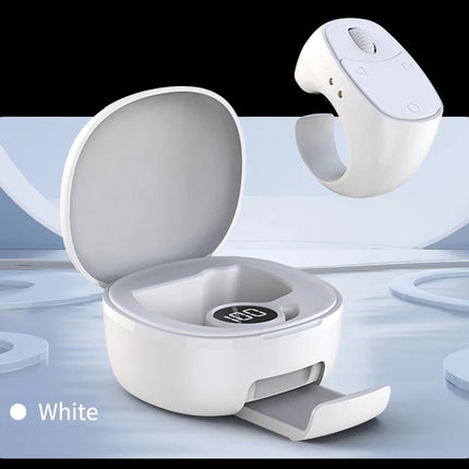 Hellodigi JX-12 Roller Fingertip Ring Remote Control Wireless Bluetooth Mobile Selfie Mice Video Automatic Page Turner Browsing