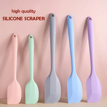 New Silicone cream spatula Non-stick butter spatula Heat-resistant kitchen baking tools DIY cake baking tools Ice Cream tools