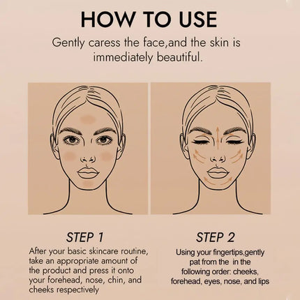 O'CHEAL Temperature Changing Foundation Stick Facial Coverage Blemishes Pores Double-Headed Face Matte Makeup Foundation Cream