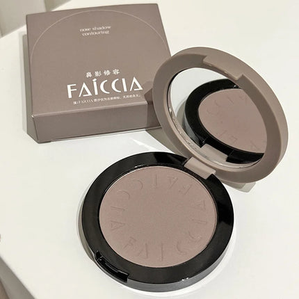 Face Brightening Contouring Makeup Palette Matte Cement Grey Brown Nose Shadow Contouring Modify Natural High Nose Bridge Makeup