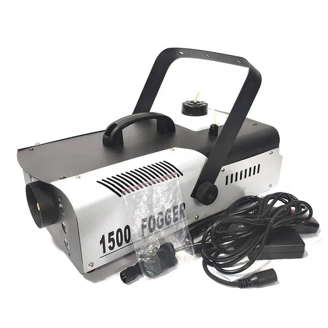 1500W 6 LED RGB Color Lights Smoke Machine Professional Special Effect Stage Fog Equipment for DJ Disco Party Setting