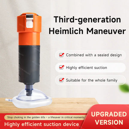Auto Cpr First Aid Device Anti Asphyxia Rescue Devices Portable Home Outdoor Heimlich Emergency Machine for Adult and Child
