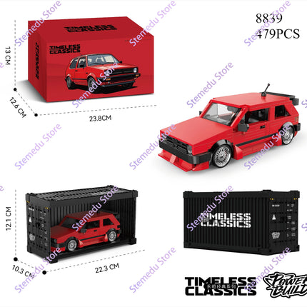 MOC PB8801-8849 Technical Speed Car MX5 Racing Car Model Camper Container Building Block Brick Assembly Toys Kids Xmas Gift