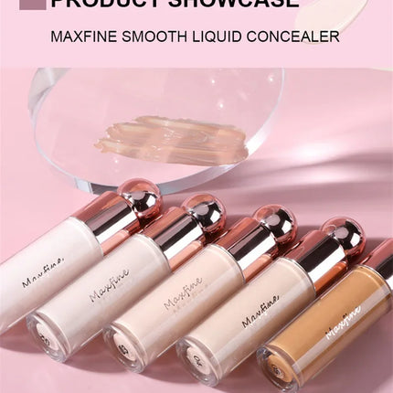 5.5g Smooth Liquid Concealer Cream Long Lasting and Waterproof Foundation Moisturizing Makeup Base Full Coverage Face Make Up