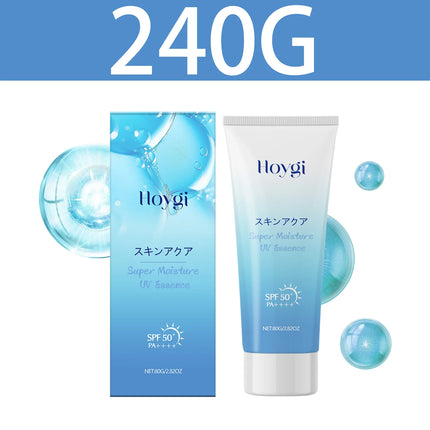 HOYGI SPF50 UV Sunscreen Hyaluronic Acid Face Cream Facial Protection Lotion For Men And Women Moisturizing Soothing Waterproof