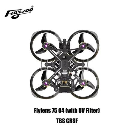 Flylens 75 HD O4 Wide 2S Whoop FPV Drone - High Definition Drone for Racing And Action Sports