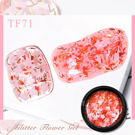 Dried Flower Gel Polish / Gel Fleurs Séchées