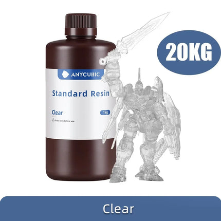 Anycubic 10KG 405nm UV Resin LCD 3D Printer High Precision Photosensitive Resin Printing Material Standard Resin For Photon Mono