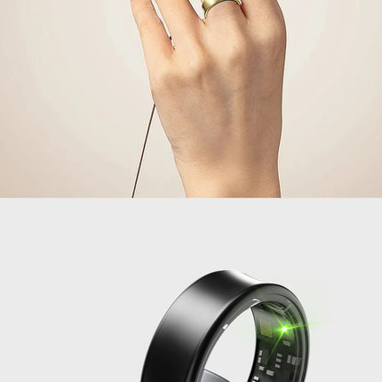 2026 Smart Ring Gesture Control Remote Photo Taking Phone Scrolling IP68 Waterproof Long Battery Life Lightweight Comfort