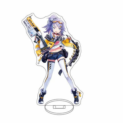 Anime Nikke Goddess Of Victory Figures Model Plate Sexy Girl Cute Girl Pattern Key Ring Acrylic Standing KeyChain for Women Men