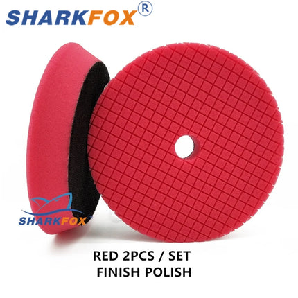 Sharkfox 5 (125mm)/6 Inches (150mm) Polishing Pad Detailing Buffing Polishing Wheel Polishing Glossy Pad Polisher Disc Gloss