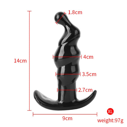 Huge Anal Plug Female Tail Vagina Insert 4 Size Wearable G-Spot Stimulate Dilator Prostate Massager Tool Intimate Things Sex Toy