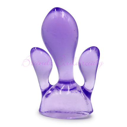 G-spot Stimulate Vibrator Accessories Magic Wand Attachment Silicone Adult Sex Toys for Women AV Rod Head Cap