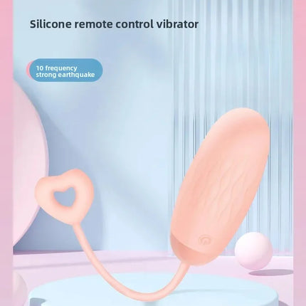 New 10 Frequency Jumping Egg Vibration Remote Control Vibration Massage Female Masturbation Orgasm Apparatus Couple Sex