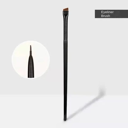 New 2 Pieces/set Eyebrow Contour Brush 0.06mm Ultrathin Eyebrow Eyeliner Brush Portable Small Angle Eyebrow Brush Makeup Tool