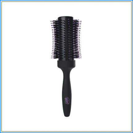 Volumizing Round Brush for Fine to Medium Hair - Salon Blow-Out, Less Pain & Breakage, Lightweight Boar Bristle Detangles & Removes Knots