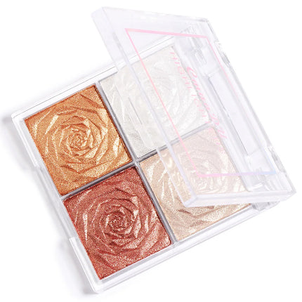 Highlighter Contour Palette illuminator Makeup 3D Bronzer Matte Contour Powder Rose Blush Highgloss Palette Cosmetics
