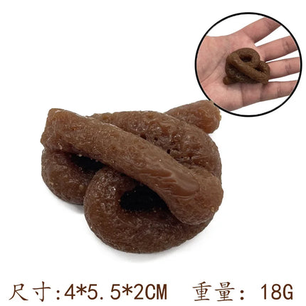 Creative Poop Toy Simulation Stool Soft Rubber Decompression Squeeze Prank Gift For April Fools Stress Relief