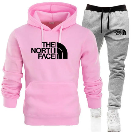 2025 Autumn/Winter New Printed Men's and Women's Fashion Casual Sports Suit Outdoor Fitness Jogging Hooded S Luxury Hooded Sport