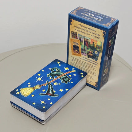 Everyday Witch Tarot in Russian Language 78 Pcs Fun, Practical, Easy-to-use Tarot Cards 10.3*6cm Based on Classic Rider Deck