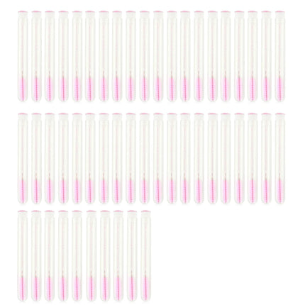 50pcs Reusable Eyelashes Brush Tube for Eyelash Extension Disposable Mascara Wands Eyebrow Brush Applicator EyeLash Brushes