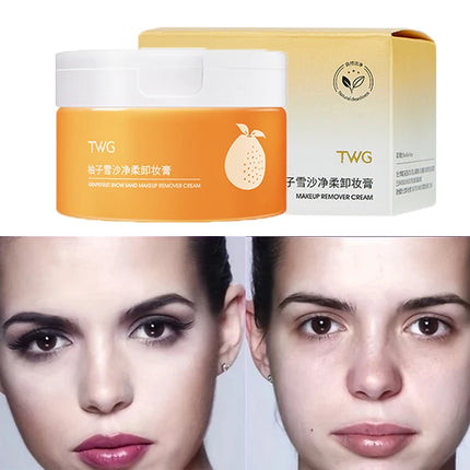 Grapefruit facial cleanser, suitable for facial cleansing cream, gentle and non irritating, gently cleanses facial makeup