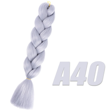 Sparkle Shiny Braiding Hair Pre Stretched Kanekalon Tinsel Crochet Hair Extensions For Girls Dazzles Women Hippie Synthetic
