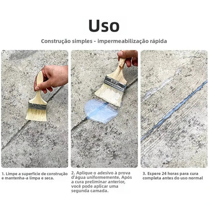Super Invisible Waterproof Sealant  Transparent Anti-Leak Glue  For Roof Bathroom Wall Crack Repair
