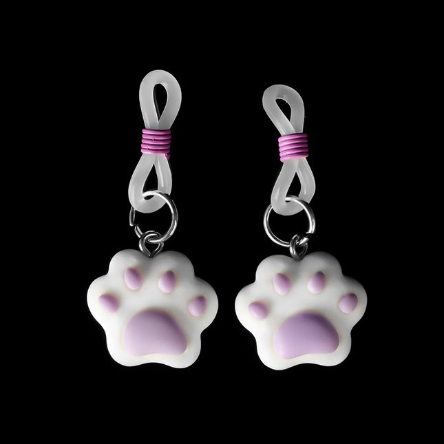 1Pair Women Silicone Nipple Clamps SM Toy Adult Sex Chest Bell Clitoris Stimulation Small Bell Clips Sex Toys Breast Stimulator