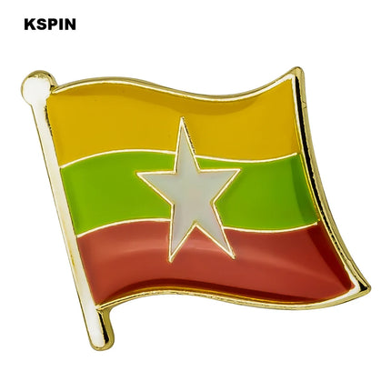 Aromantic Pride Flag Lapel pin badges for clothes Pin badges safety pin brooch XY0463-1
