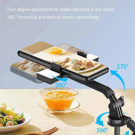 COOL DIER New 1.7M Wireless Selfie Stick Tripod Foldable Stand For Gopro Action Cameras Smartphones Balance Steady Shooting Live