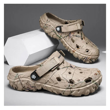 Flat Sandals Men Shoes 2024 Slippers Men Garden Platform Sandals Man Summer Sandals Male Sneakers Outdoor Flip Flops Home Clogs