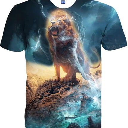 Mens Women Shirts 3D Printed T-Shirt Unisex Casual Short Sleeve Tops Tees for Adult