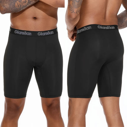 6pcs Set Long leg Boxer Men Underwear Male Brand Panties And Underpants For Homme Luxury Set Shorts Box Slip Briefs Soft