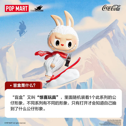Official genuine POPMART THE MONSTERS Coca Cola figurine blind box LABUBU ornament decoration for girls birthday gifts