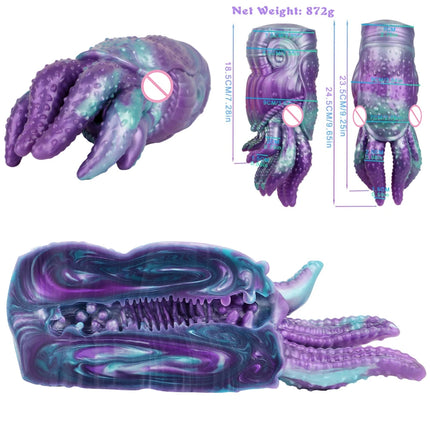 LUUK Men's Masturbator Cup Fantasy Tentacle Anal Dildo Stimulate Sex Toys Silicone Pocket Pussy Penis Stroker Sex Toy For Man