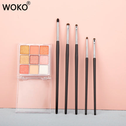 Small Smoky Liner Makeup Brushes Eyeliner Smudge Brush Precision Smudge Makeup Brush Horse Hair Eyeshadow Smudge Brush
