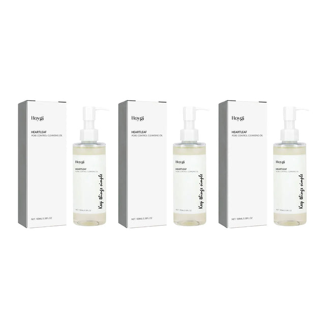 Cleansing Oil Blackhead Remover Acnes Shrink Pores Deep Cleanser Oil Control Gentle Exfoliation Soften Skin Makeup Removal Oil ﻿