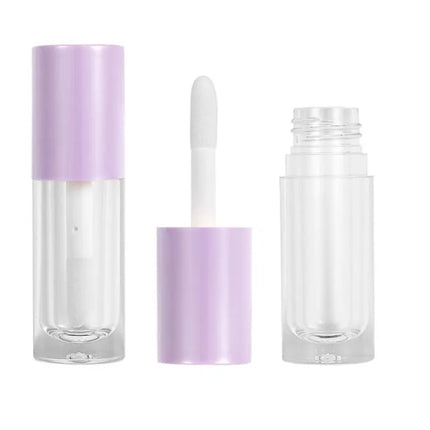 10/30/50pcs 6ml Round Empty Lip Gloss Tube Big Lip Brush Rod Lip Glaze /Lip Oil Tube Liquid Lipstick Tube Cosmetic Container