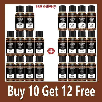 Eyebrow Growth Serum Eyelash Hair Growth Anti Hairs Loss Product Prevent Baldness Fuller Thicker Lengthening Eyebrow Makeup 30ml