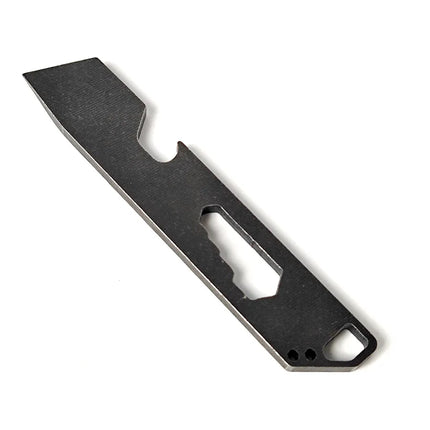 4cr13 Steel EDC Multifunctional Tool Screwdriver Pry Bar Bottle Opener Portable Outdoor Survival Storage Pry Bar Nail Remover