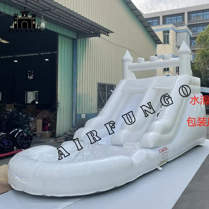 Commercial backyard inflatable water slide for kids bounce house inflatable water climbing slide kids playground