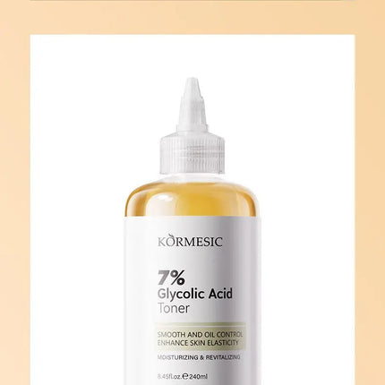 Glycolic Acid Toner 7% Resurfacing Pore Treatment, Brightening Essence for Dark Spots & Rough Texture