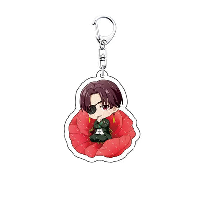 Anime WIND BREAKER 6cm acrylic Keychain key chain big stand brand Sakura-harusugita Keitaro  decoration key ring Gift