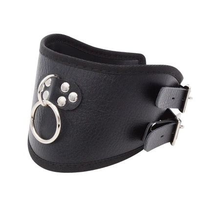 BDSM Adult Sex Collar Male Female Sexy Neck Cover Neck Cover Accessories Erotic Leather Neck Strap Fetish Slave Bondage Collar