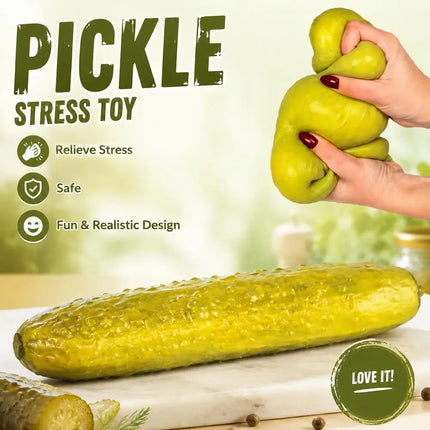 Artificial Pickled Cucumber Squishy Fidget Adult Slow Rebound Decompression Toy Carrots Bananas Soft Stress Relief Squeeze Toy