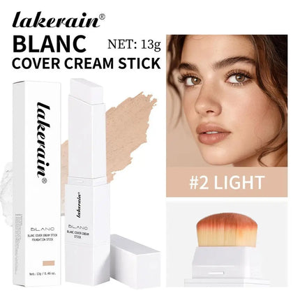 Three Models 2-in-1 Color-Changing Foundation Stick Multifunctional Foundation Liquid Lightweight Moisturizing Brightening