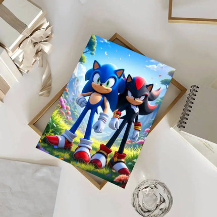 Sonic Self-adhesive Poster Sticker Waterproof / Sonic Self-adhesive Poster Sticker