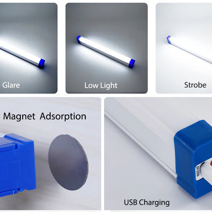 LED Video Light Wand Handheld Hanging Fill Light Photography Lamp Rechargeable Bedside Lamp Light Stick for Vlog Live Streaming